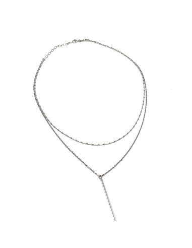 Elegant Two Strands Necklace