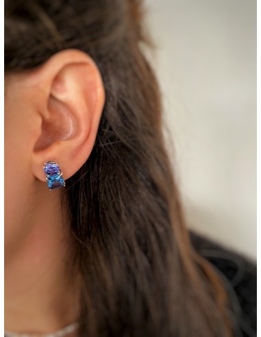 Little Paris Blue Earrings