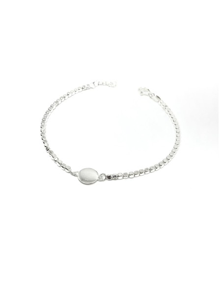 Nuggets and rod bracelet