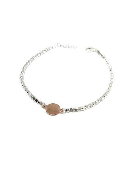 Nuggets and rod bracelet