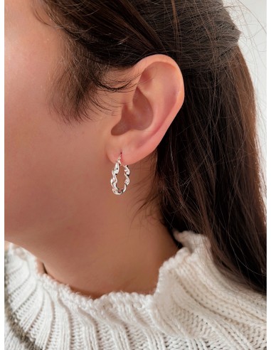 Orecchini a Cerchio Attorcigliati