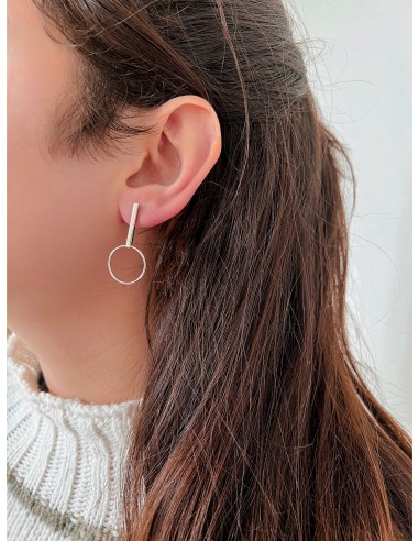Geometric Simple Circle Earrings