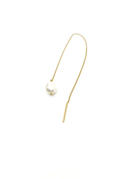 Monorecchino Ear Thread Lungo Perla