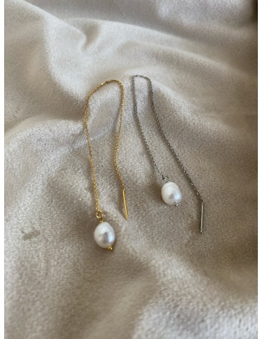 Pearl Long Thread Single Earring