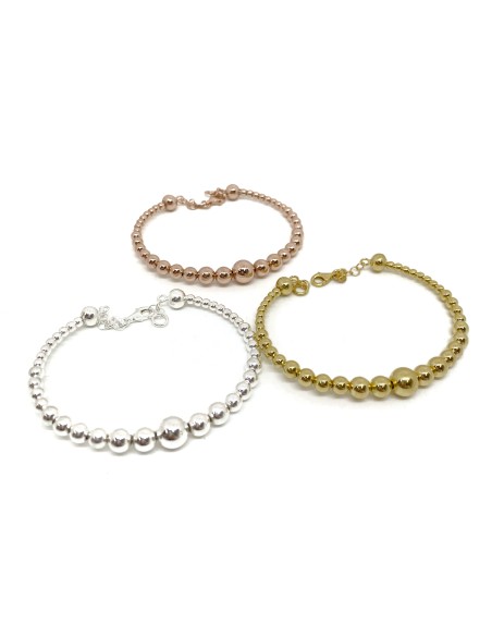 Bracciale Rigido Sfere Scalare