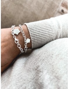 Chain Bracelet with Star