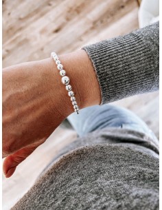 Scalar Spheres Rigid Bracelet