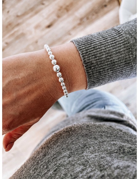 Bracciale Rigido Sfere Scalare