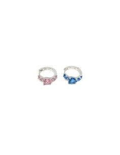 Heart Zircon Single Earring 2