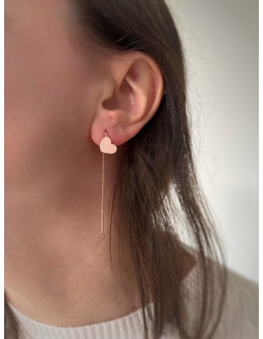 Monorecchino Ear Thread Cuore e Stella
