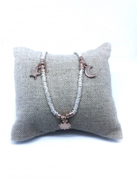 Bracciale con Rondelle e Soggetti Cielo