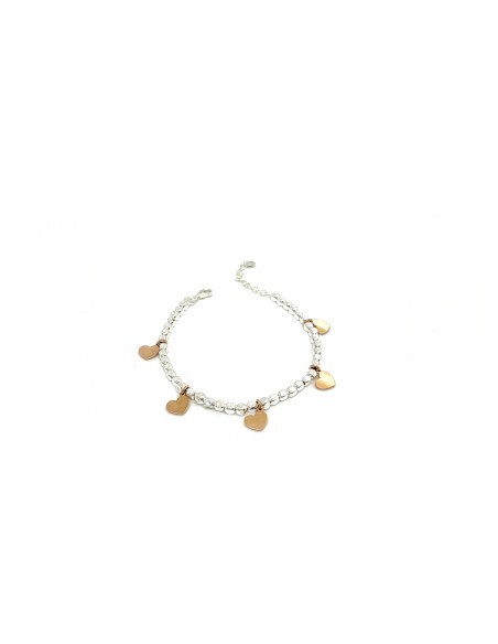 Bracciale Pepite 4 mm e Soggetti Pendenti