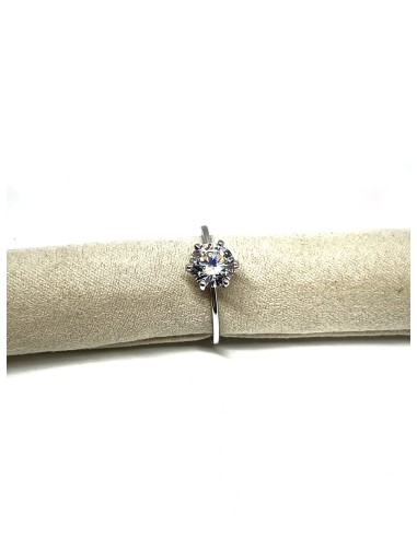 Anello Solitario Regolabile