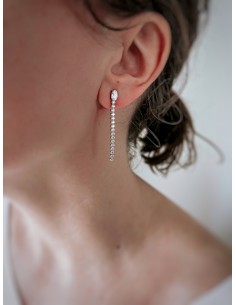 Long Tennis Earrings