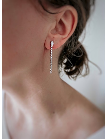 Long Tennis Earrings