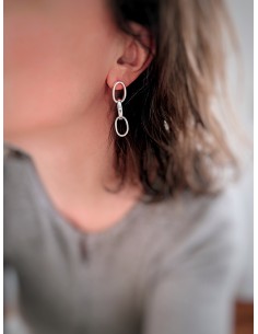 Charm Chain Earrings