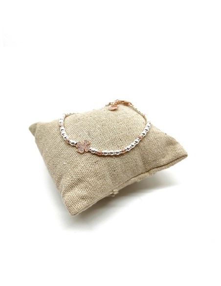 Bracciale Sfere e Rondelle con Soggetto Passante