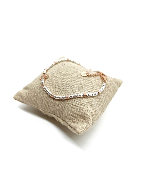 Bracciale Sfere e Rondelle con Soggetto Passante
