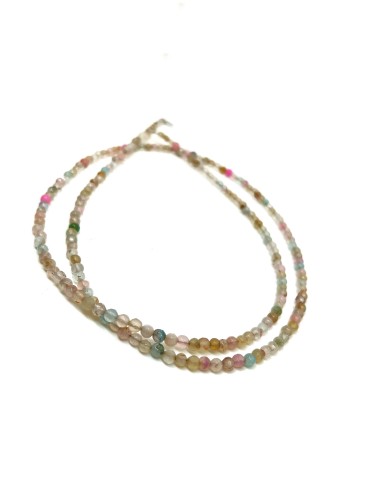 Long Pink Quartz Necklace