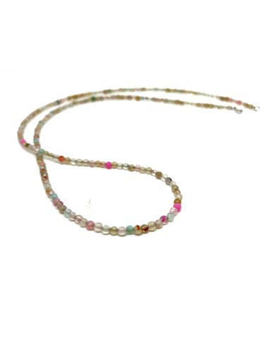 Long Pink Quartz Necklace