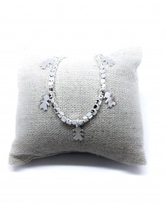 Bracciale con Pepite 3 mm e Bimbe Pendenti 2