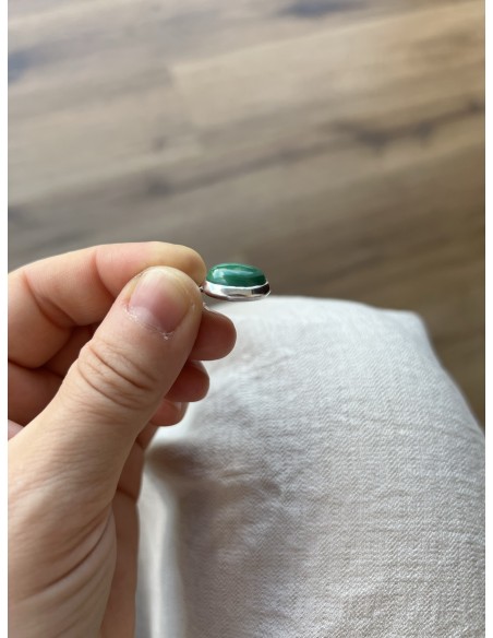 Medaglione Ovale Piccolo di Malachite