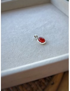 Small Oval Medal of Carnelian