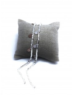 Bracciale con Pepite 3 mm e Coccinelle Pendenti