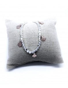 Bracciale con Pepite 3 mm e Coccinelle Pendenti 2