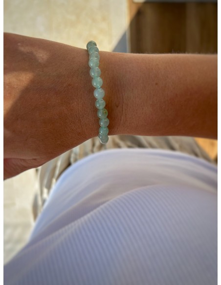 Elastic Bracelet Aventurine Green