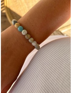 BRACCIALE Zodiac Amazzonite - Le Origini 8 mm - vendita online by le