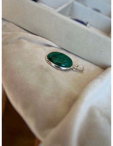 Medaglione Ovale Malachite 2.2 cm x...