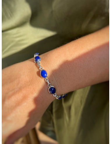 Bracelet Lapis lazuli Oval