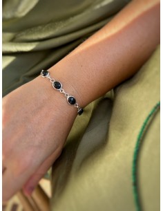 Oval Onyx Bracelet