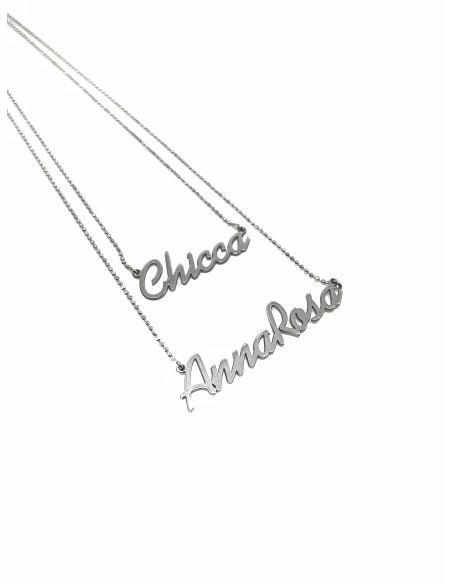 Pesonalized Necklace with Name in Italics
