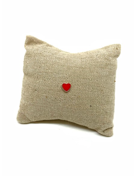 Monorecchino a Lobo Smaltato Corazon Winter