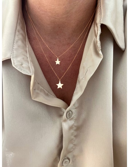 Collana Doppia Stelle Pendenti