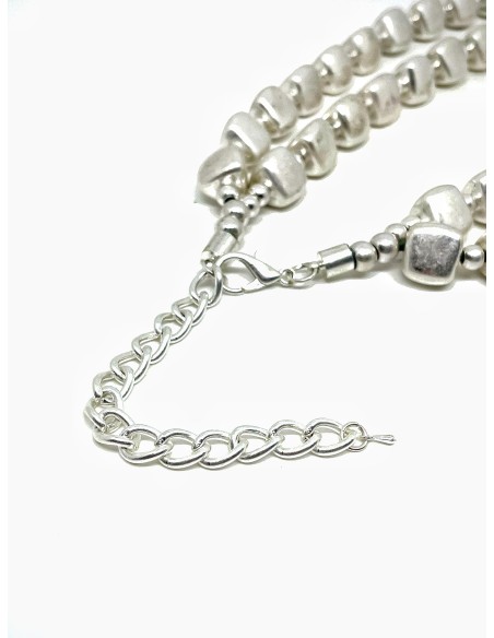 Collana Due Fili Cubetti Marici