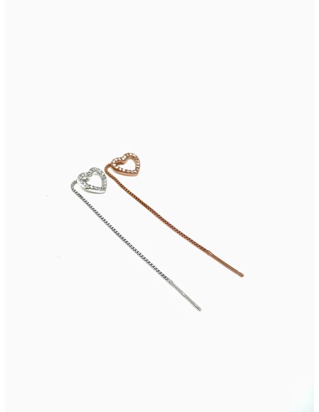 Monorecchino Ear Thread Cuore Vuoto