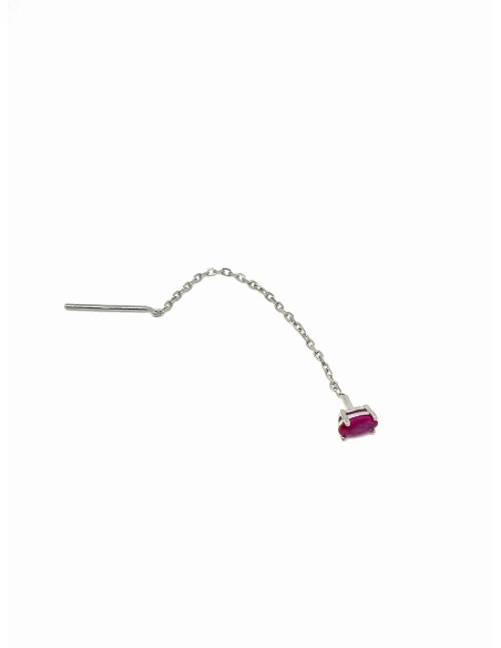 Mini ZirconThread Single Earring