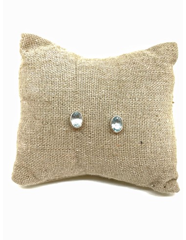 Oval Natural Stone Earrings