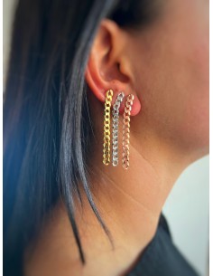 Groumette Chain Earrings