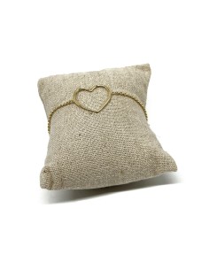 Large Wire Heart Bracelet 2