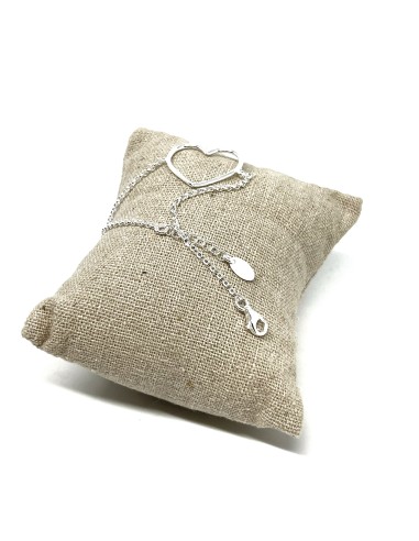 Large Wire Heart Bracelet