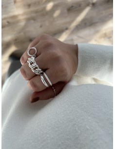 Anello Regolabile Tondo a Filo