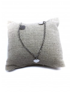 Cavigliera con Tre Cuori Pendenti 2