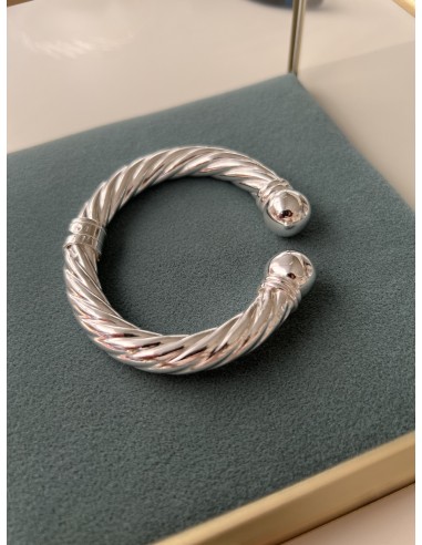 Bracciale Rigido Torchon Aperto