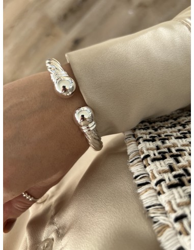 Bracciale Rigido Torchon Aperto