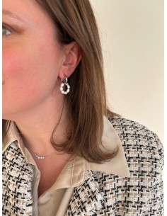 Hoop Pearl Earrings 2