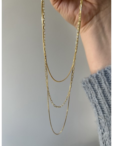 Collana Tre Fili